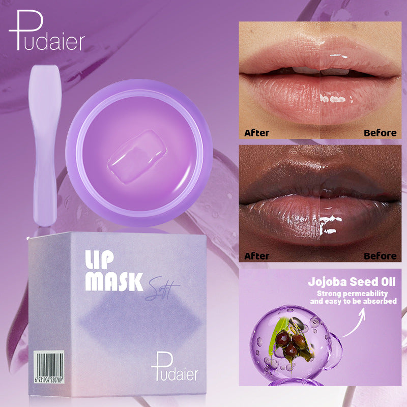 Lip Balm Exfoliating Nourishing Light Lip Lines Hydrating 10ml - Moisturizing & Softening