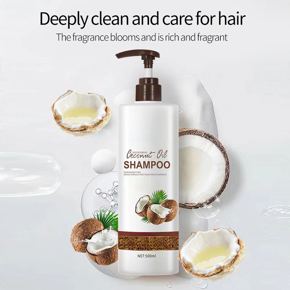 Nourishing Coconut Oil Shampoo - Deep Cleansing & Hydrating Hair Care - 500ml