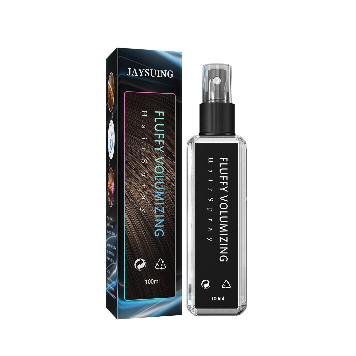Volumizing Hair Setting Spray - Long-Lasting Hold & Moisturizing Formula, 100ml
