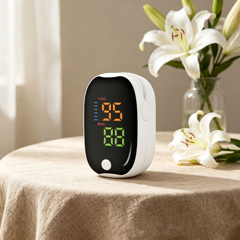 Pulse Oximeter Heart Rate Blood Oxygen Monitor - Multiple Variants