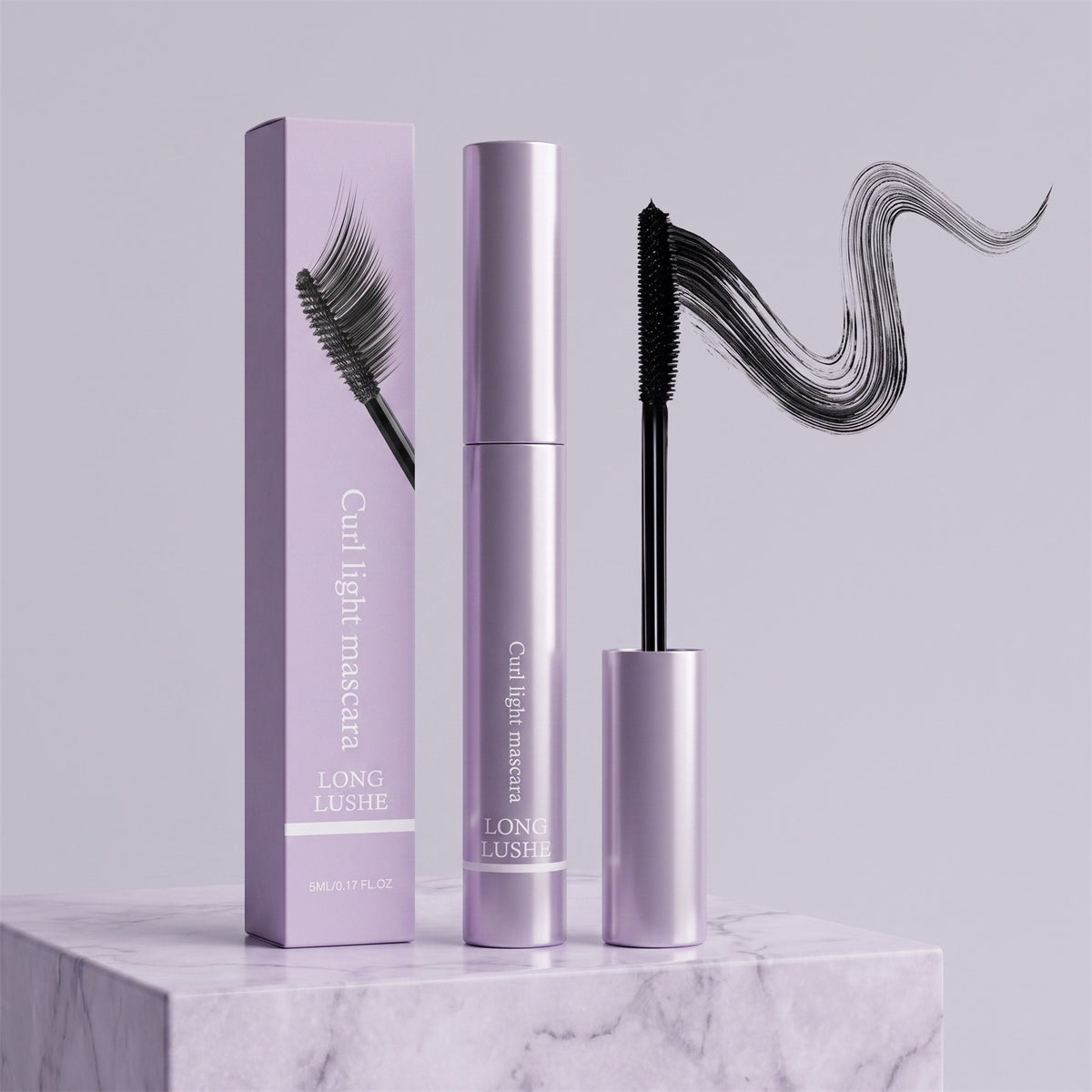 Curling Lengthening Mascara 5ML Waterproof Eyelash Enhancer