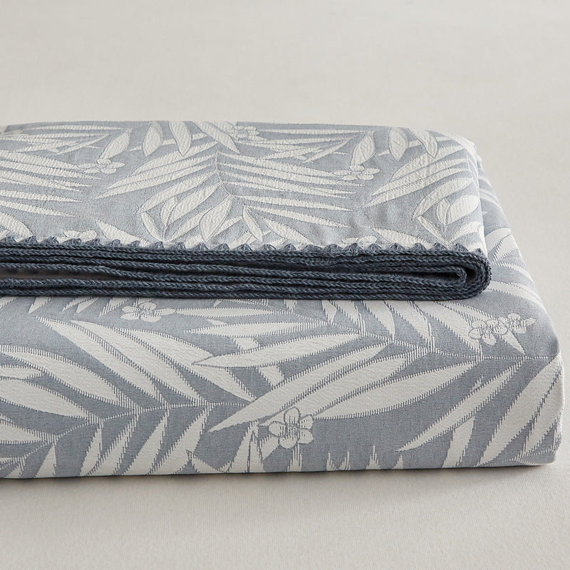 Double-Layer Cotton Blanket - Multi-Color & Size Options for Home Bedding