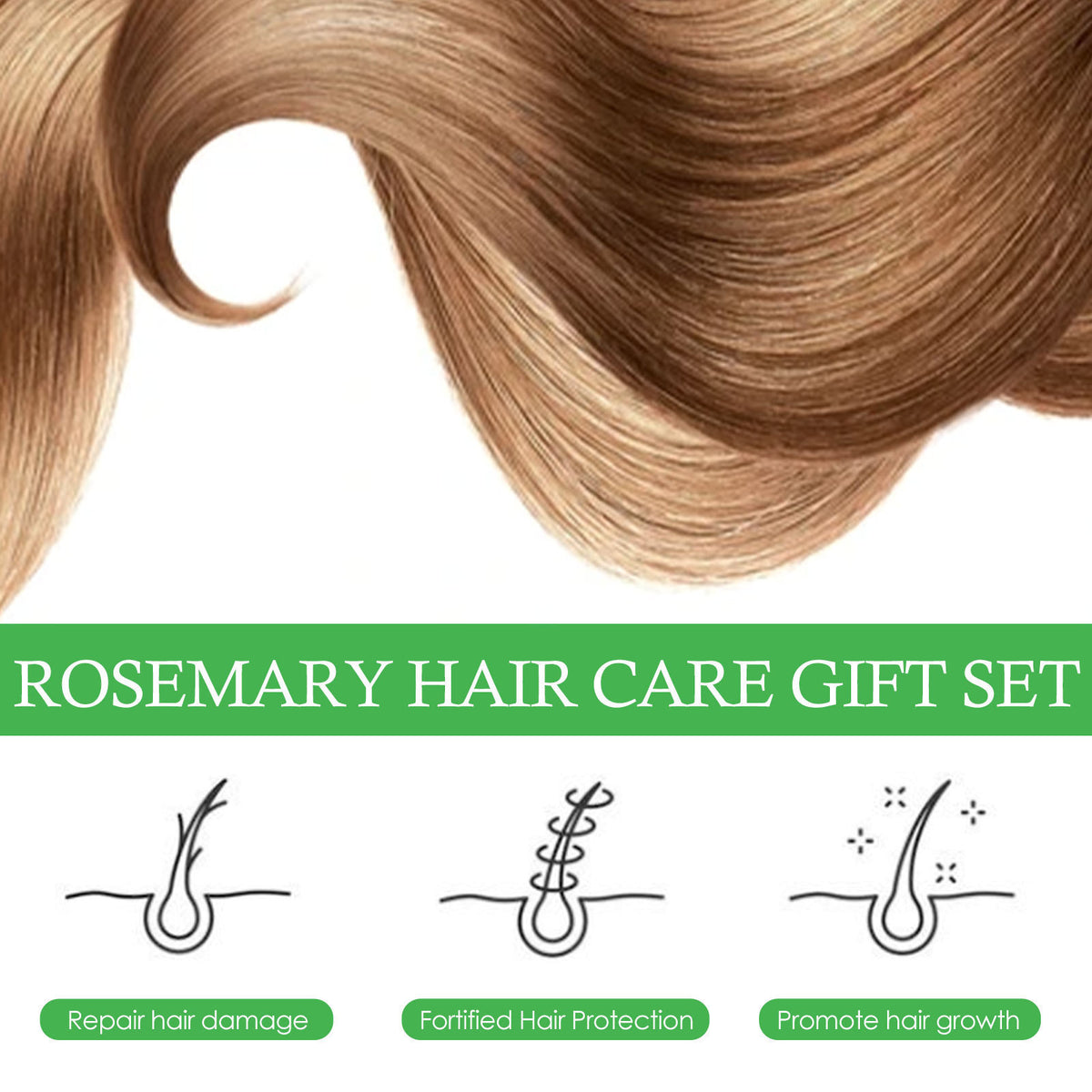 Nourishing Hair Soft Fluffy Strong Moisturizing Root Care Gift Suit