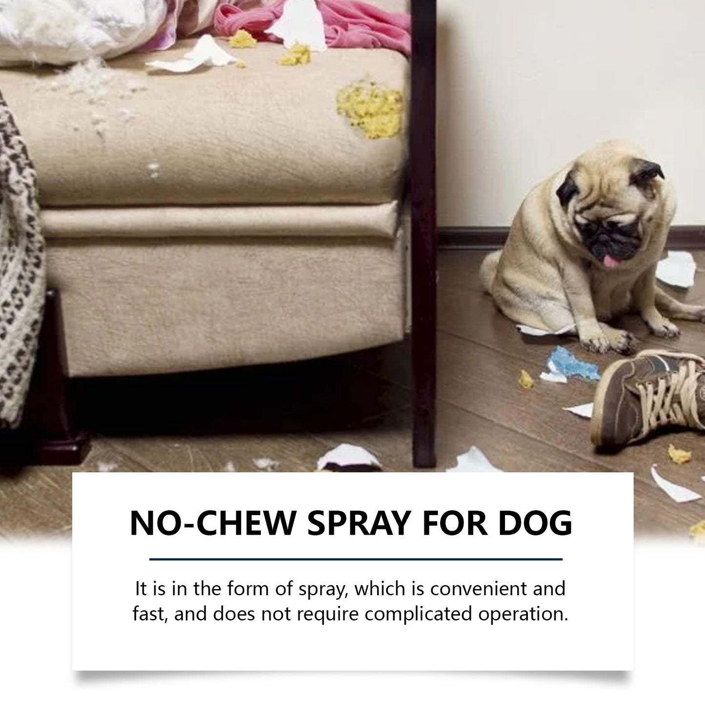 Dog Chew Deterrent Spray 100ml - Safe Anti-Chew Pet Training Solution