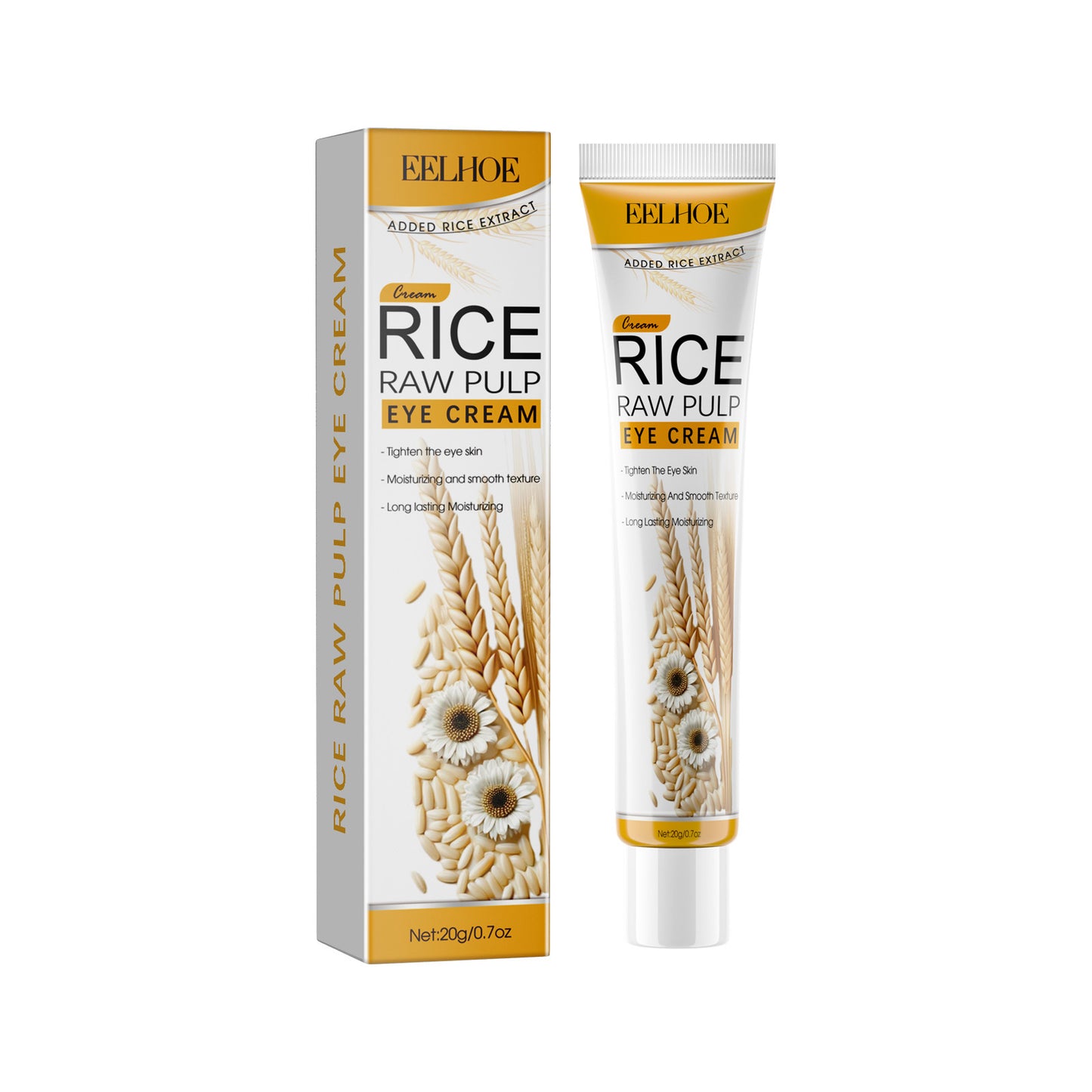 Rice Slurry Moisturizing Eye Cream - Anti-Wrinkle Skin Care