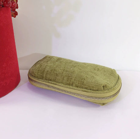 Thickened Velvet Jewelry Pouch & Accessory Storage Box - Multi-Functional Round or Long Design