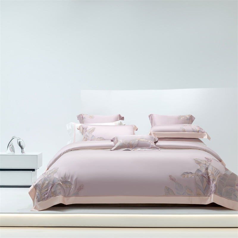 4-Piece Tencel Ice Modal Bedding Set - Soft, Breathable, Hypoallergenic