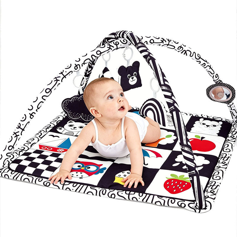 Machine-Washable Cartoon Crawling Mat Game Blanket Floor Mat - Foldable & Thickened