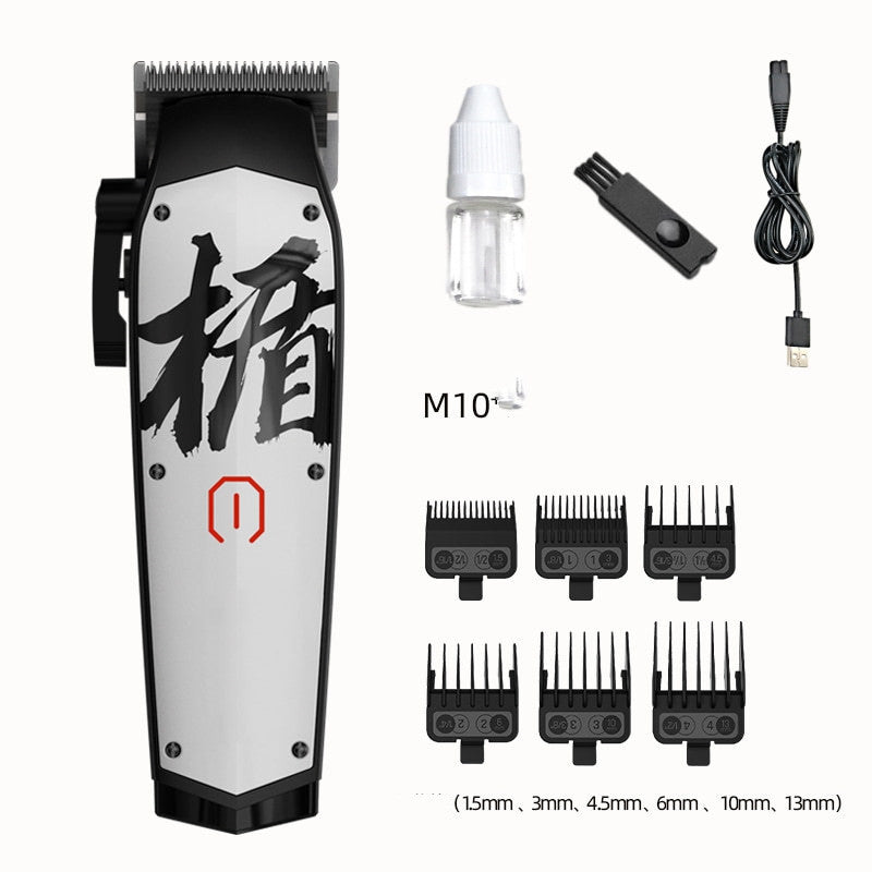 Professional Hair Clipper with Titanium Alloy Blades
