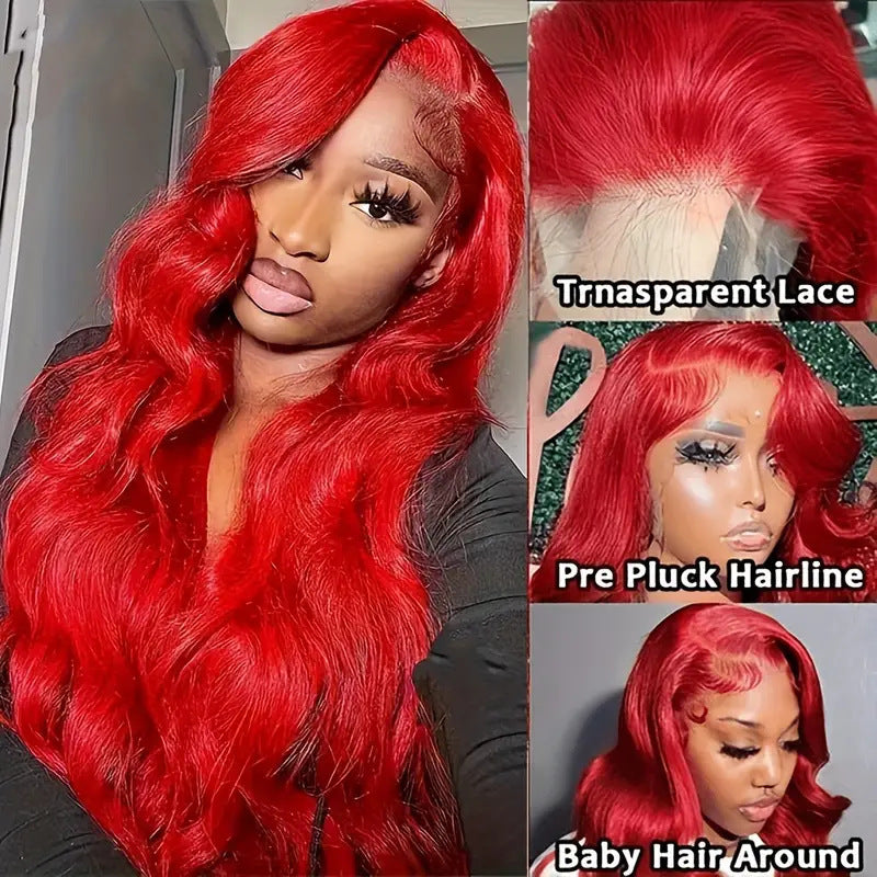 Long Curly Wigs for Women - Wavy Lace Front Hair Extensions, Multiple Colors & Lengths