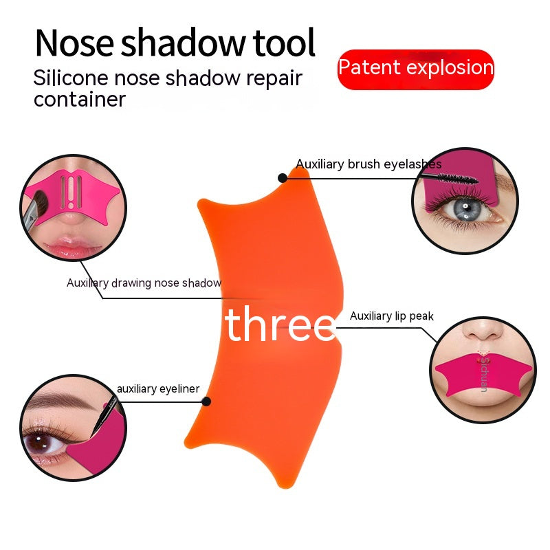 Silicone Nose Shadow Shaver Beauty Tool