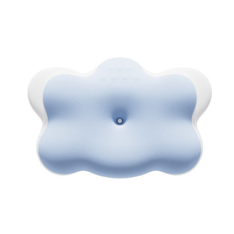 Cloud Memory Foam Pillow for Cervical Support - Blue, Navy, White, Gray