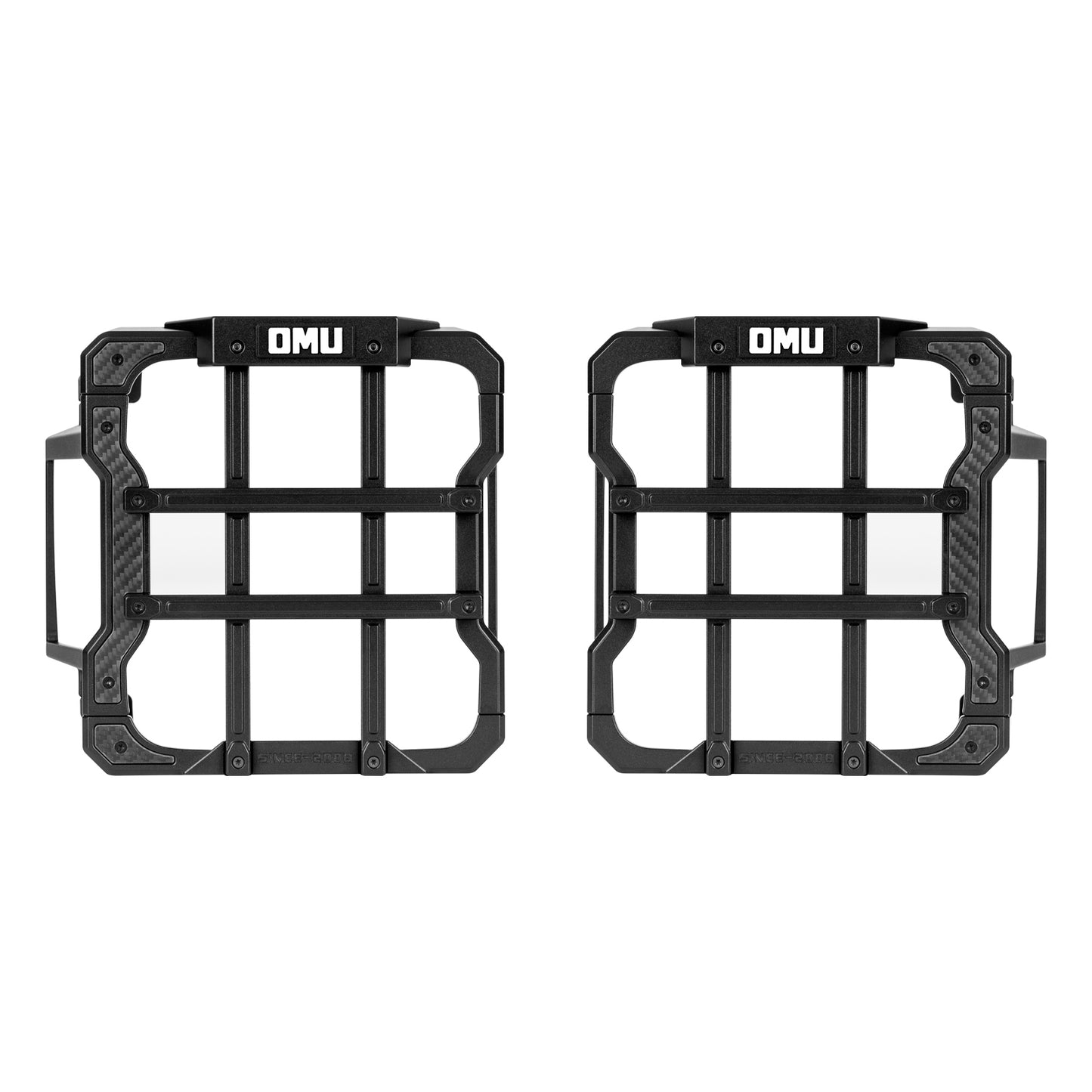 Aluminum Tail Light Cover for 2026 Jeep Wrangler Rubicon-X - Black