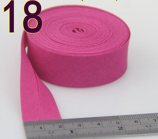 Hand-Patched Cotton Bias Tape for Sewing & Crafting - 20mm Wide