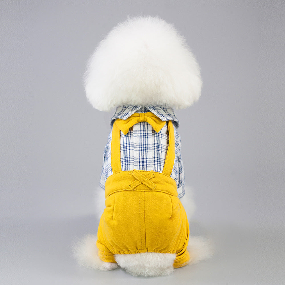 Dog Clothes Spring and Summer Pet Tops Cotton Apparel for Dogs