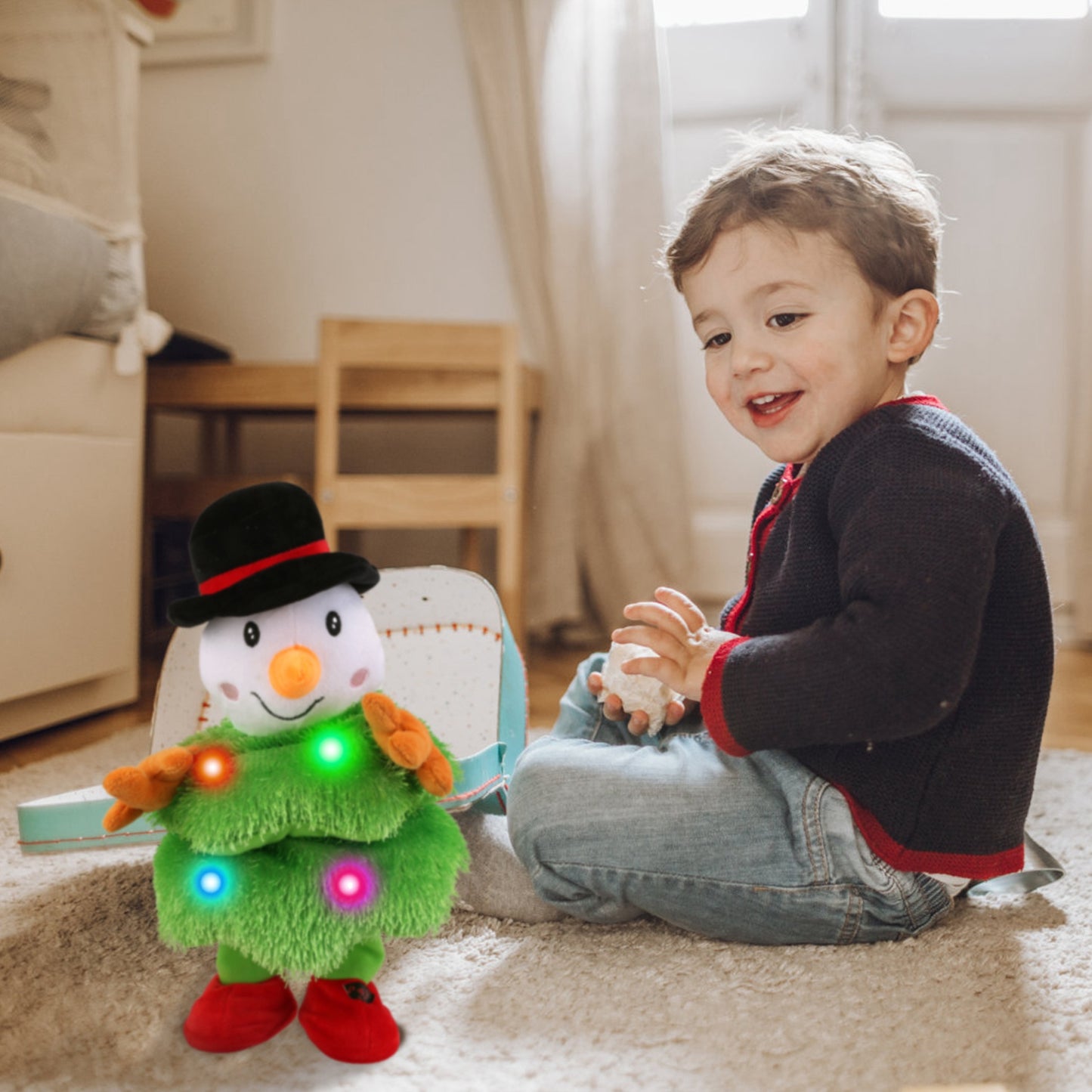 Interactive Dancing Plush Toy - Mimicking & Singing - Christmas Gift
