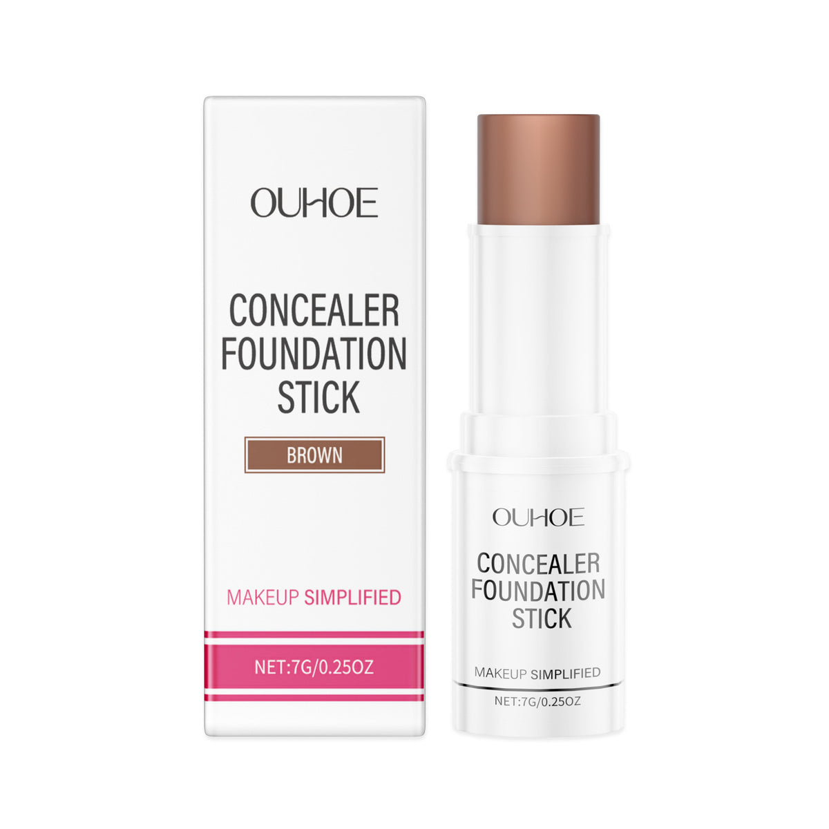 Waterproof & Sweatproof Concealer Stick Foundation - Portable 7g