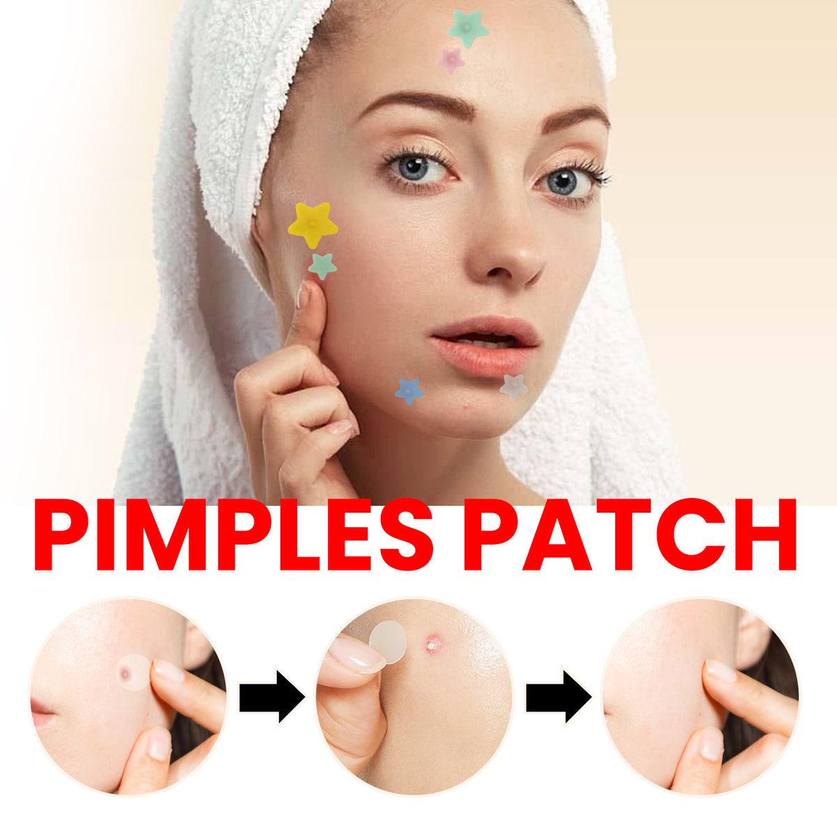 Clean Face Stickers 40 X 5 Sheets, 200pcs 1box