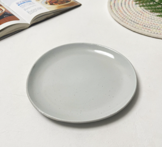 8-Inch Ceramic Plate Set for Kitchen Storage - Multiple Styles