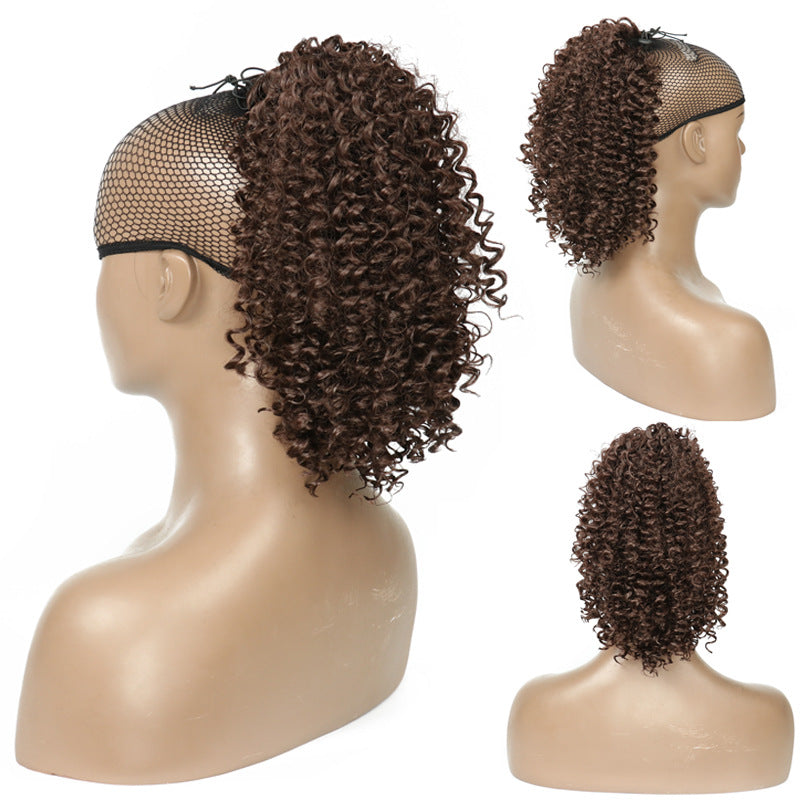 Short Curly Ponytail Hair Piece - 25cm