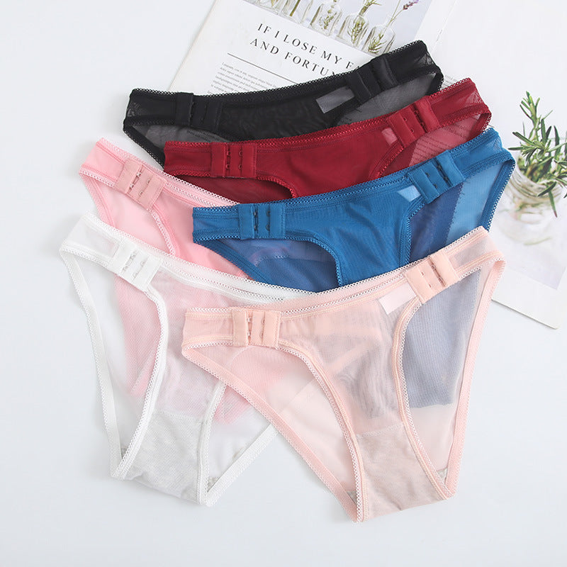 Women’s Seamless Cotton Mid Waist Briefs - Breathable & Sexy Underwear