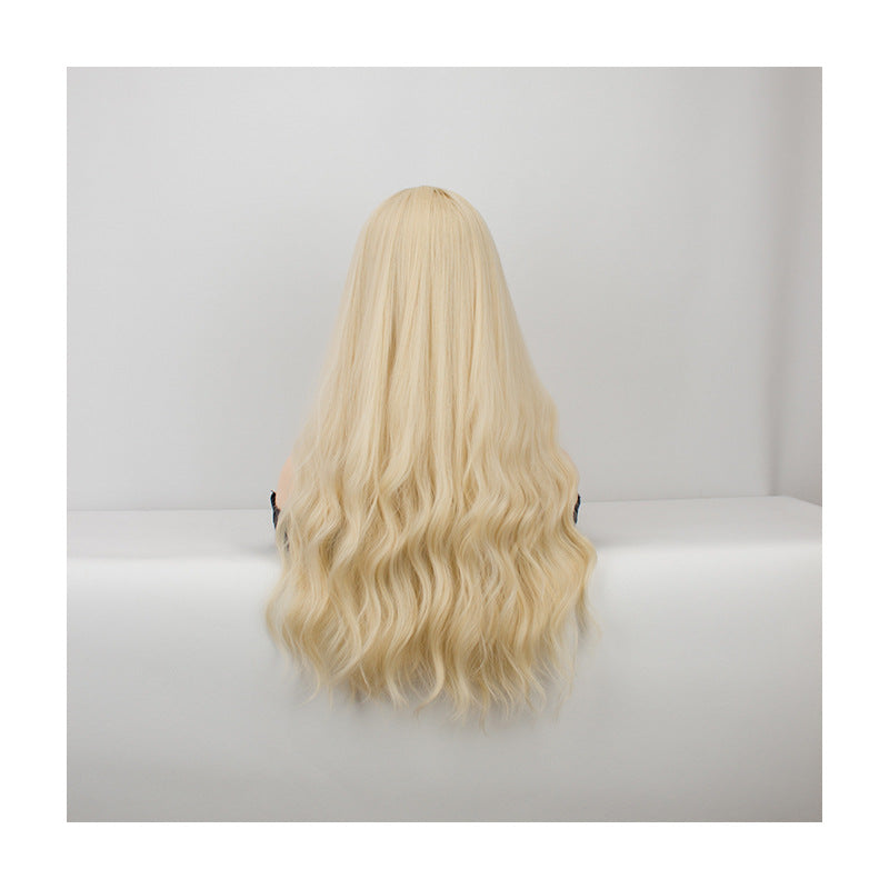 Long Curly Bangs Cosplay Wig - High Temperature Silk