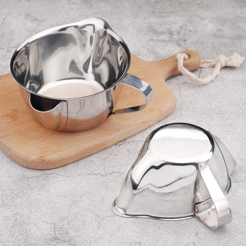 304 Stainless Steel Oil Bowl for Kitchen Storage - Small & Large Sizes