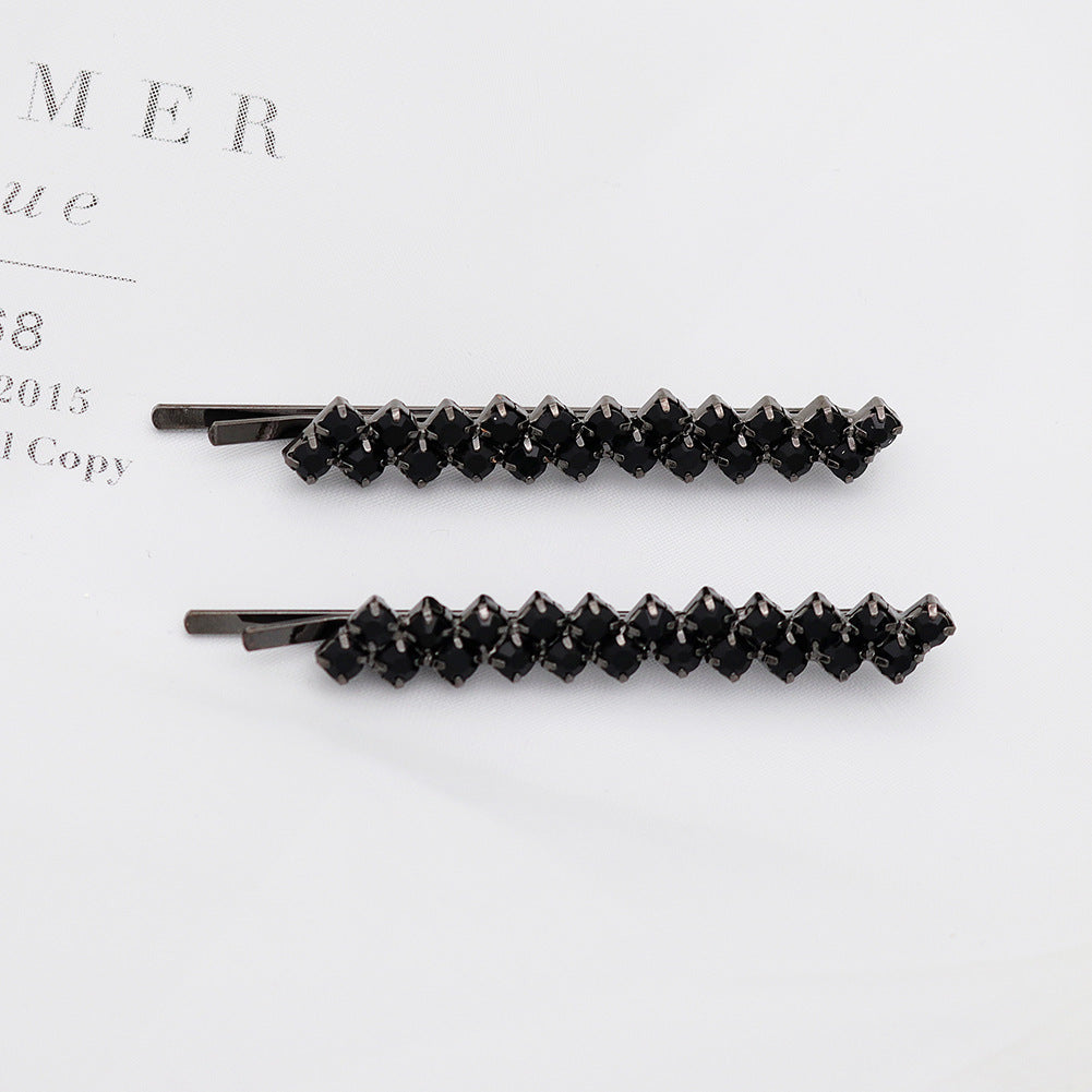 Rhinestone Hairpin Headdress for Women - Elegant Hair Accessory