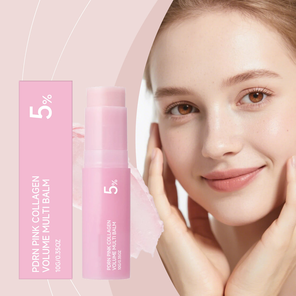 Moisturizing Facial Care Stick - Plump Multi-Effect Hydrating Balm