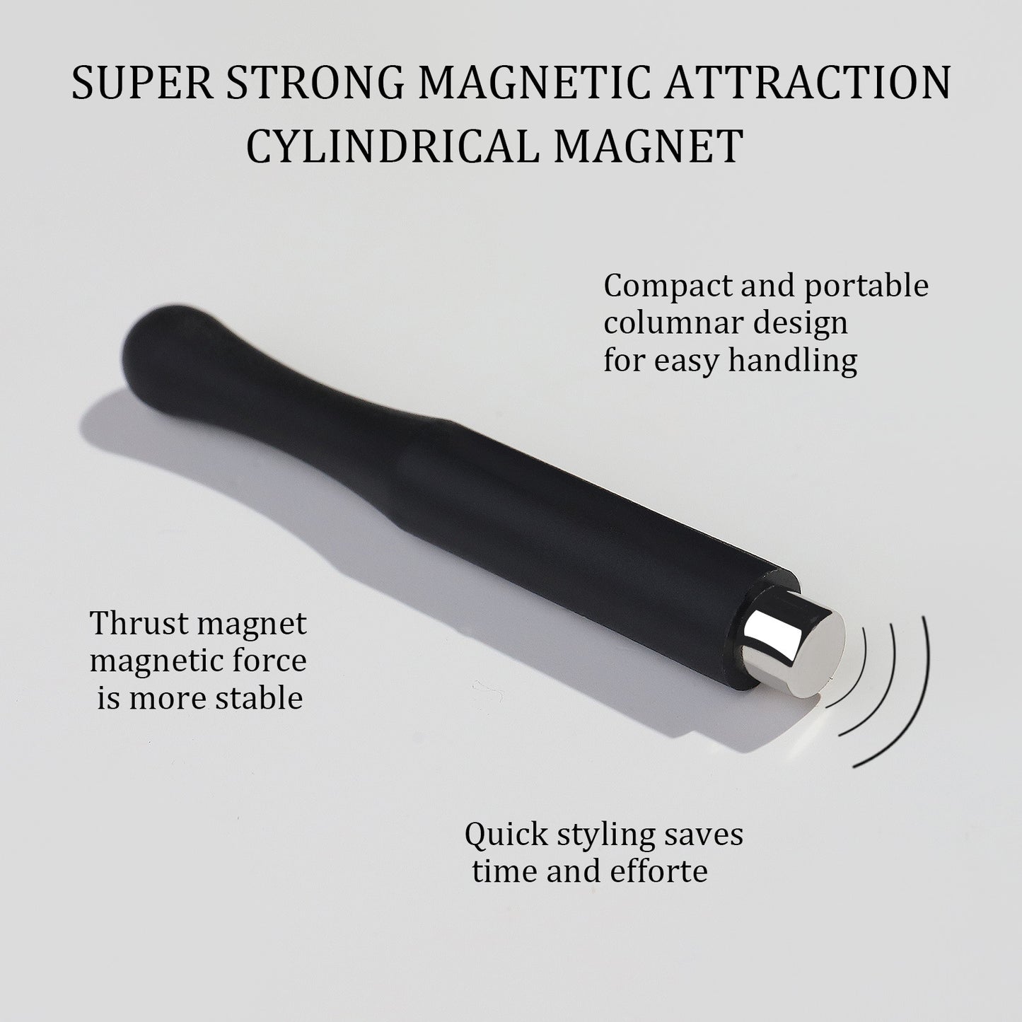 Magnetic Nail Art Tools - Portable Cylindrical Cat Eye Magnet Stick for Nail Design