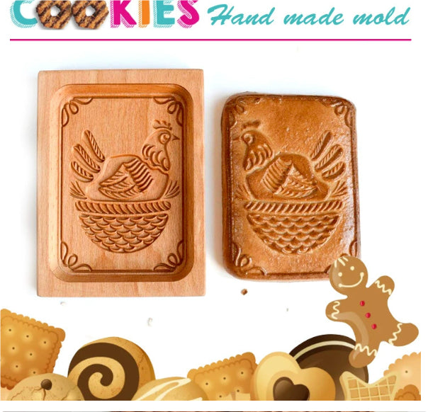 Cookie Cutter & Stamp Set for Baking - Provance Rose Style, Multiple Variants