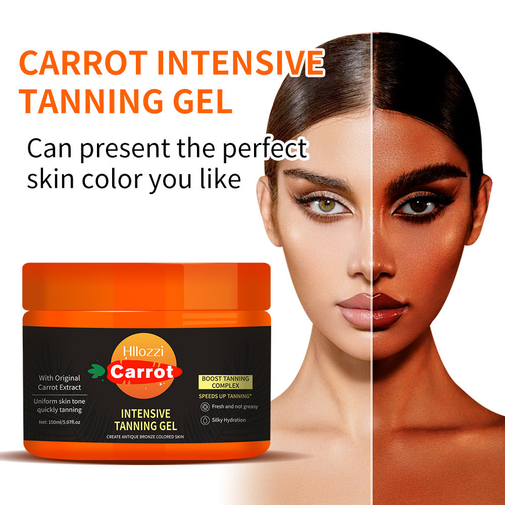 Carrot Sun Tanning Gel Help