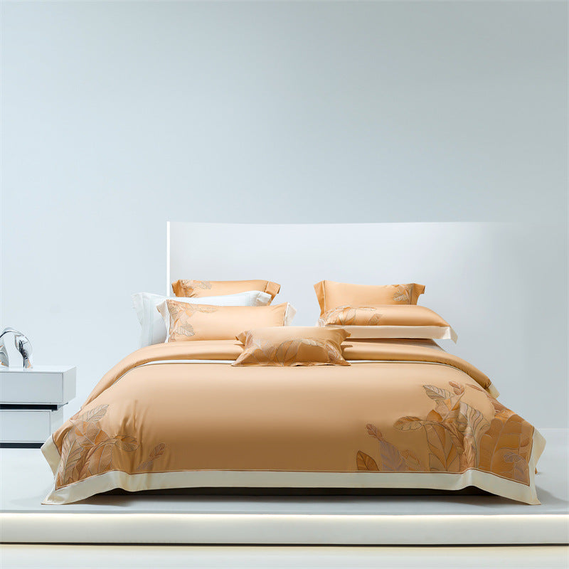 4-Piece Tencel Ice Modal Bedding Set - Soft, Breathable, Hypoallergenic