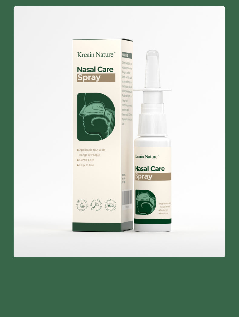 Natural Nasal Relief Spray for Congestion, Runny Nose, and Sneezing