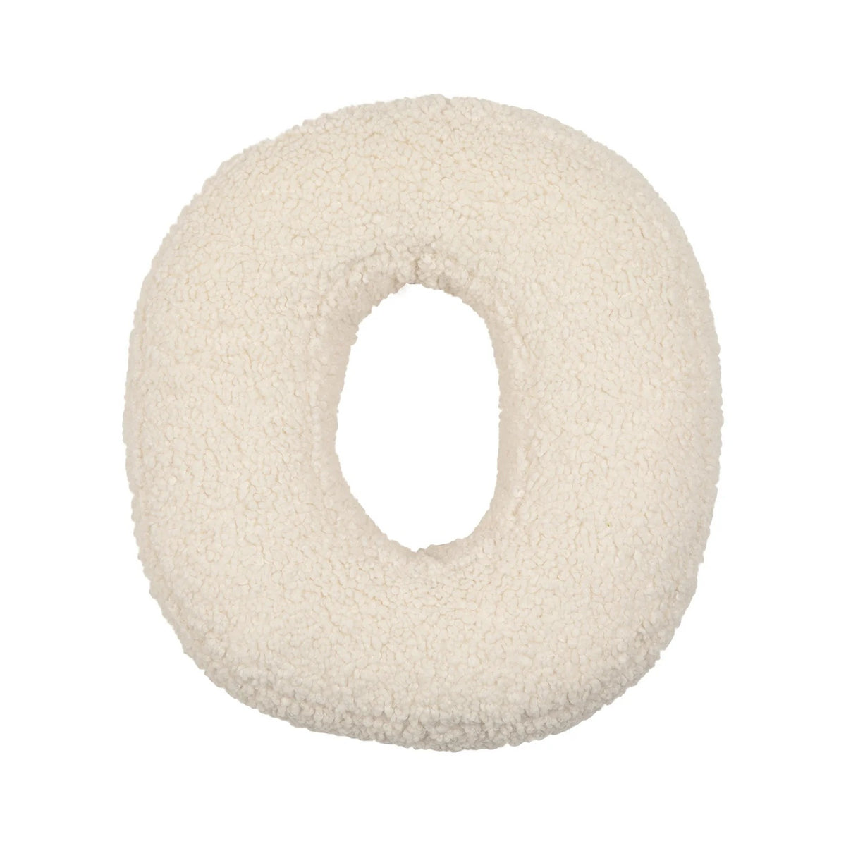 Kids Solid Color Lambswool Pillow Toddler Sleep Cushion Modern Home Decor