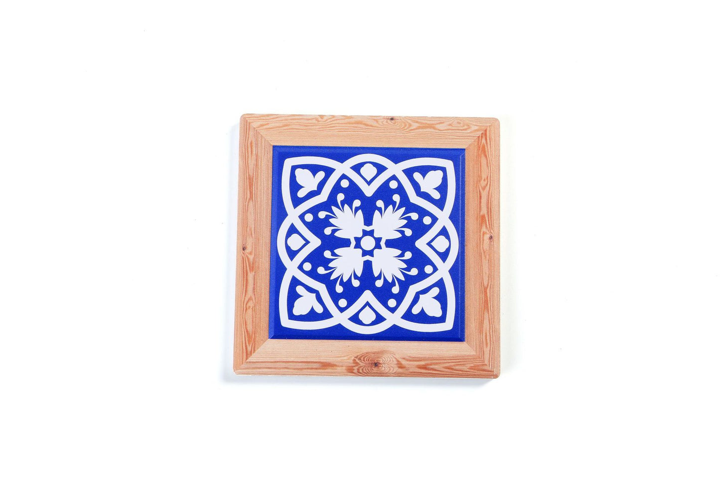 Chinese Style Ceramic Cork Cup Mat - Dinnerware, Non-Slip Coaster Set