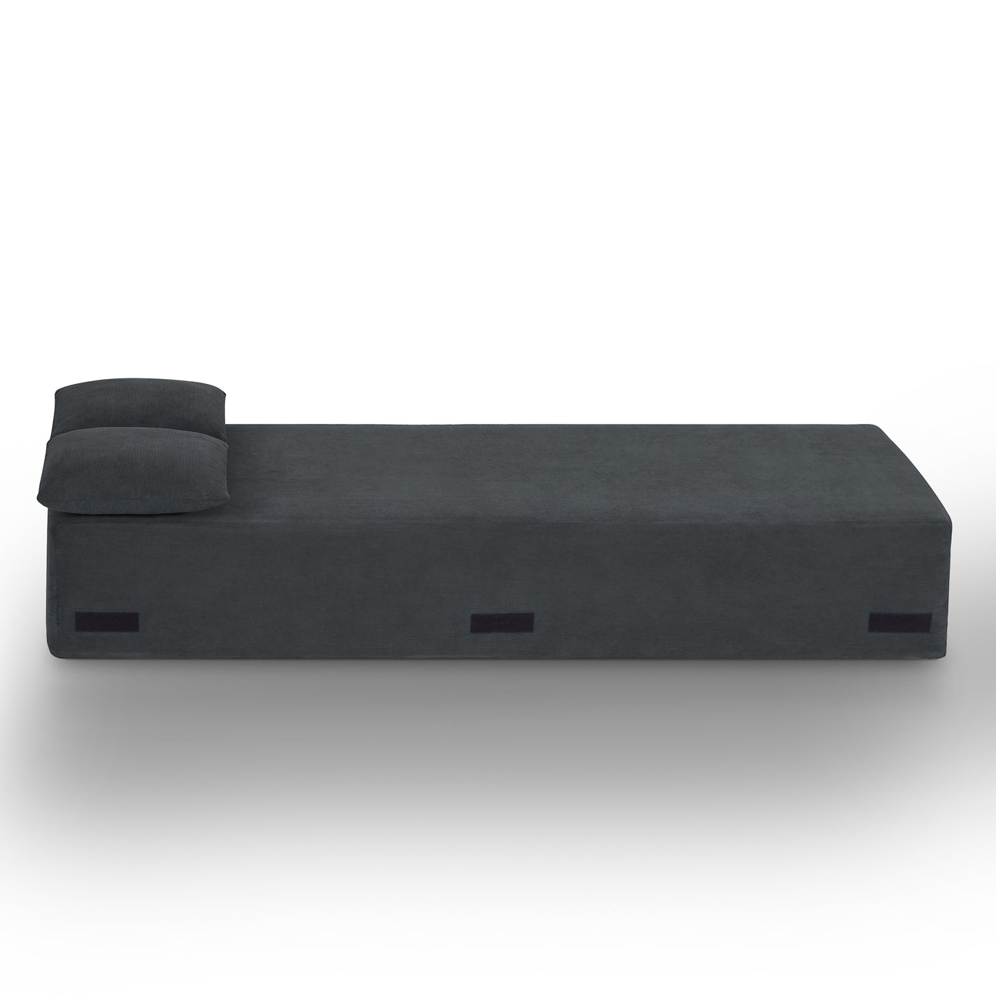 Modern 3-Seater Sofa - No Assembly, Compact Design, Gray