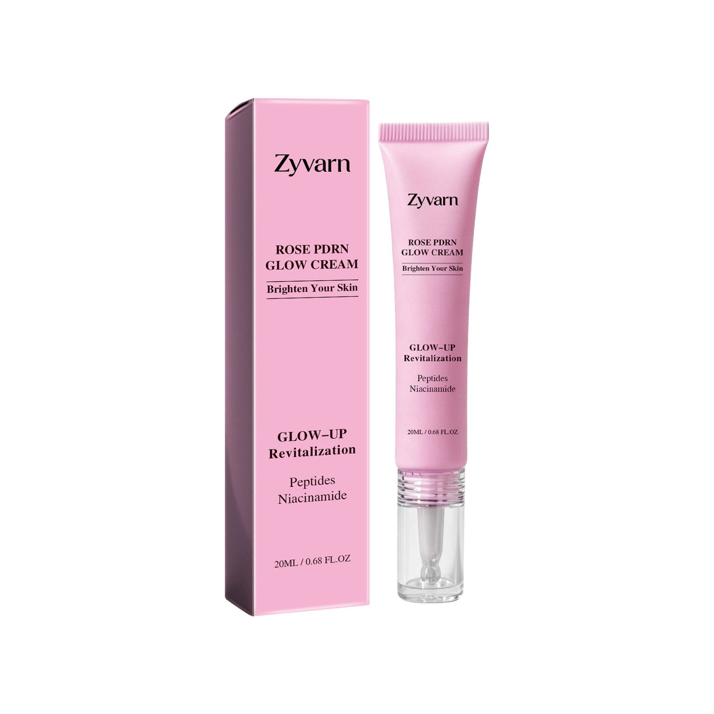 Glowing Cream 20ML Hydrating Face Skin Care Serum with Rose & Cherry Blossom Extract