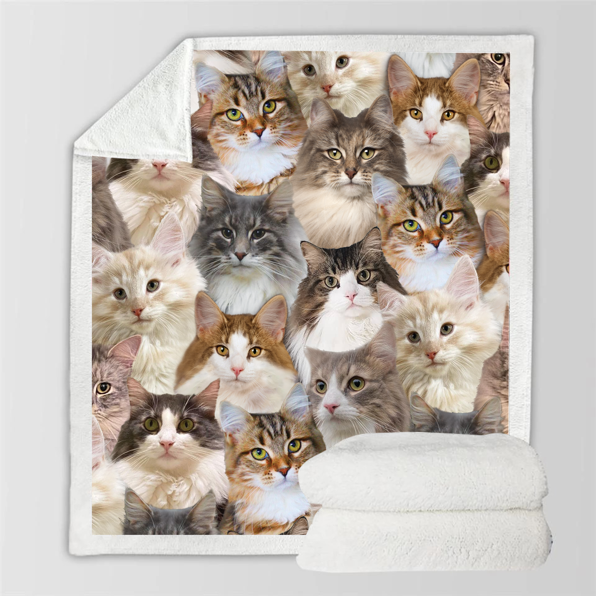 Printed Flannel Pet Dog Blanket - Multiple Sizes & Styles