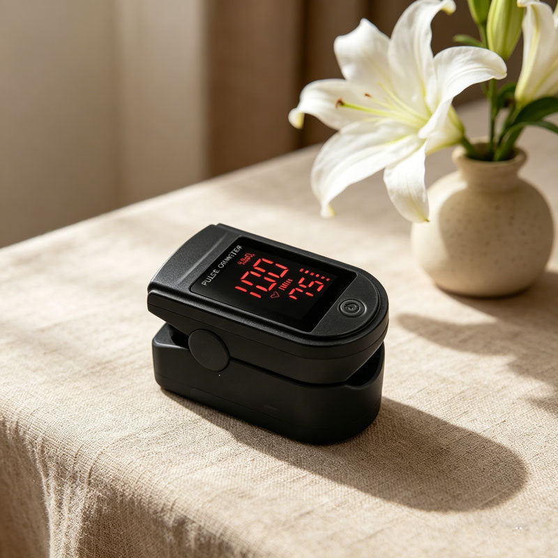 Pulse Oximeter Heart Rate Blood Oxygen Monitor - Multiple Variants