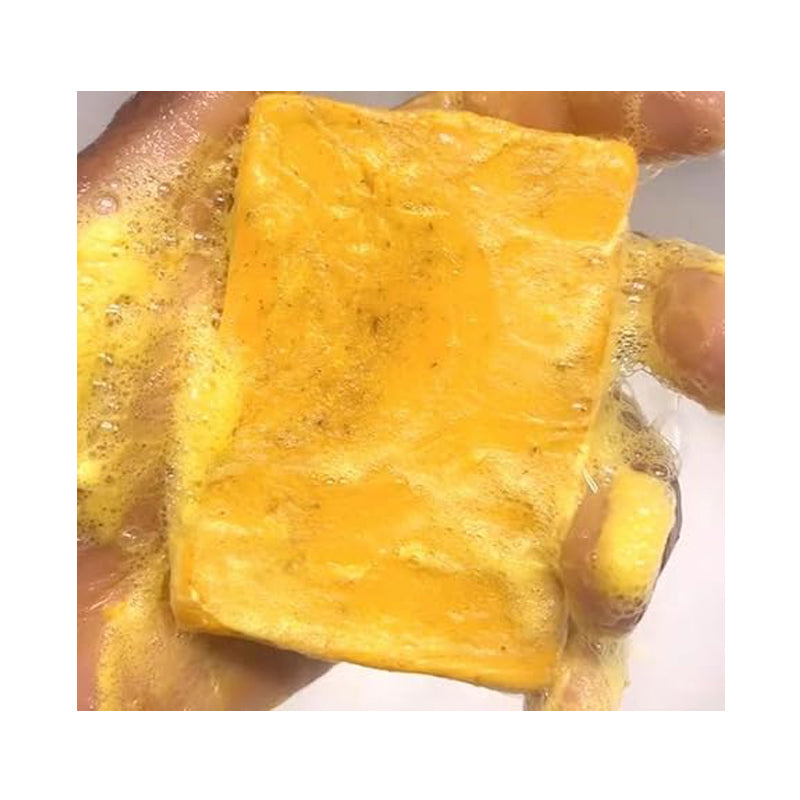 Lemon Turmeric Face Soap Bar - Natural Brightening & Hydrating Cleanser