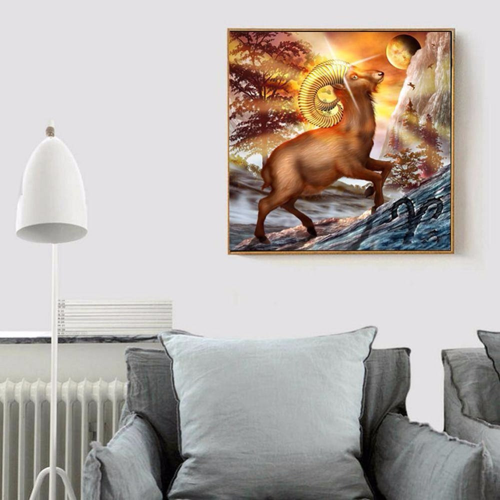 Diamond Painting Goat DIY Mosaic Kit 5D Art & Craft Set