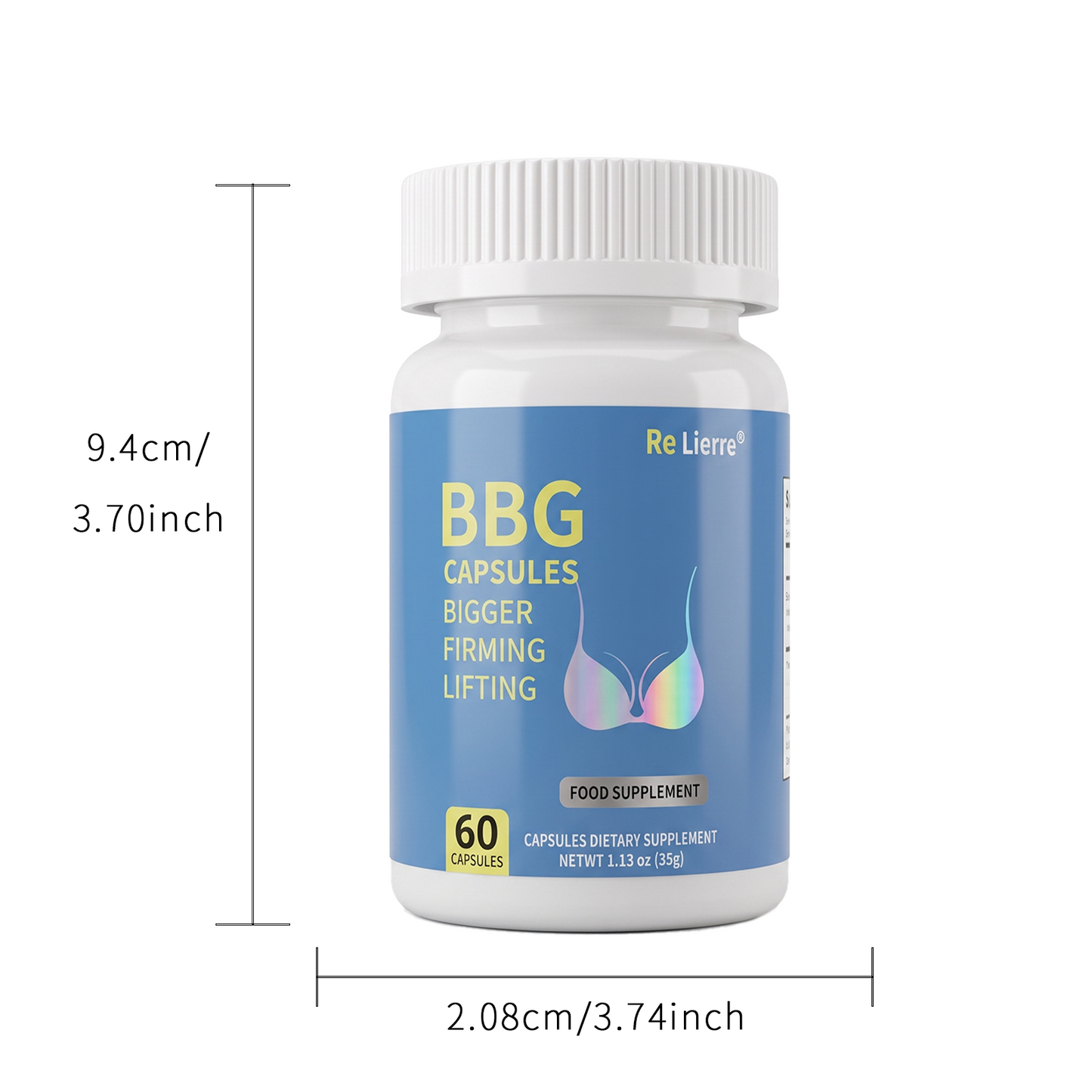 Women's Fitness Supplement Capsules - Maca & Saw Palmetto - 60 Count