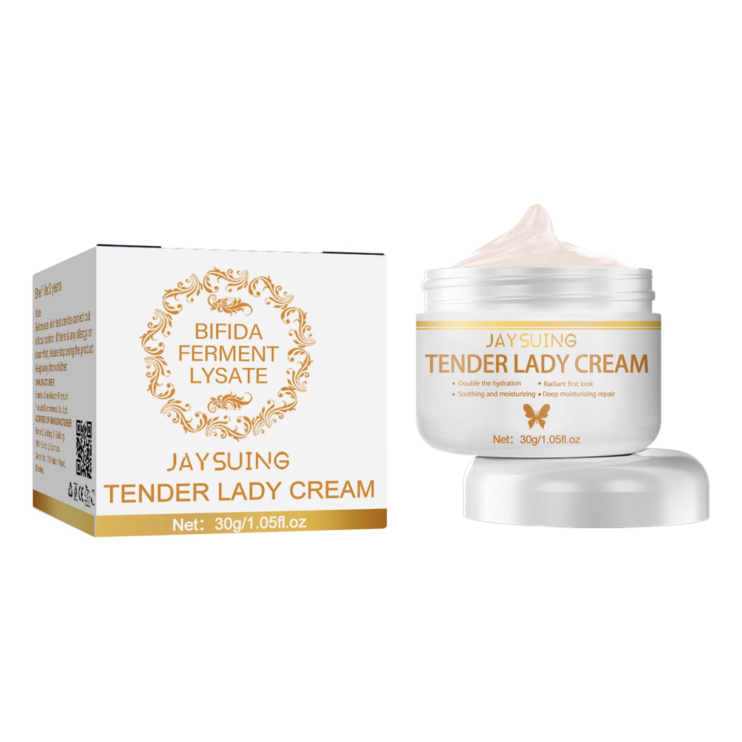 Yeast Extract Facial Cream - Anti-Aging Moisturizer for Hydrated Skin