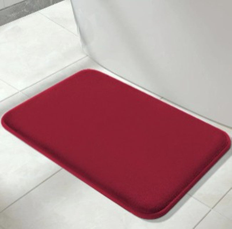 Non-slip Water-Absorbing Bathroom Floor Mat - Quick-Drying Door Rug