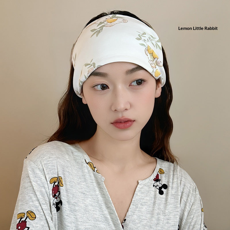 Cotton Forehead Guard Windproof Headscarf for Pregnancy