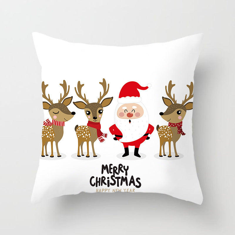 Christmas Pillow Cover - Modern Minimalist Sofa Cushion Case 45x45cm