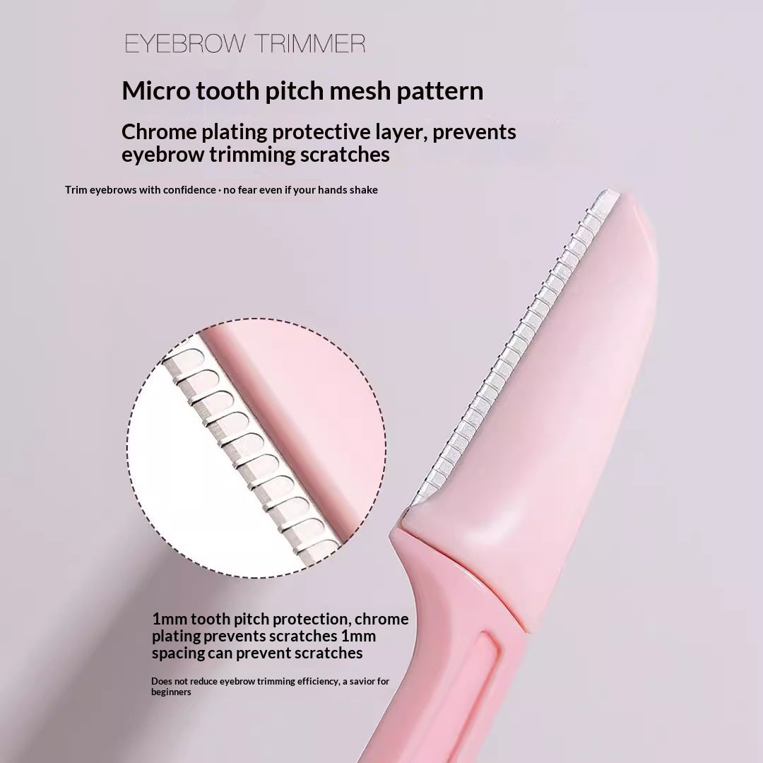 Women’s Anti-Scratch Eyebrow Trimming Kit for Beginners - Multiple Colors