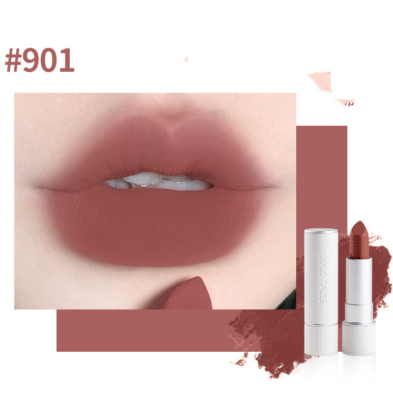 Velvet Lipstick Set - Soft Mist Caramel & Chestnut Autumn Winter Makeup