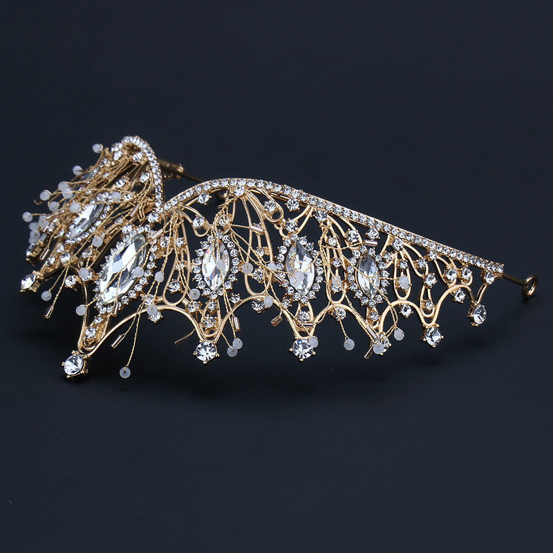 Retro Big Eyes Crown Headdress - Multiple Colors